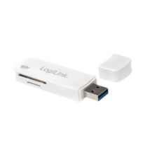 LogiLink CR0034A lector de tarjeta USB 3.2 Gen 1 (3.1 Gen 1) Blanco - Nuevo