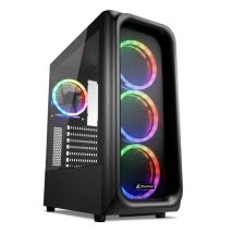 Sharkoon TK5M RGB ATX Escritorio Negro - Nuevo