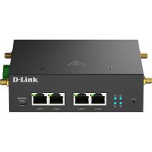 D-Link DWM-314-G Router connesso 4 Gigabit Ethernet Nero - Nuovo