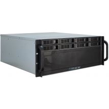 Inter-Tech 4U-4408 Stand nero, argento - Nuovo