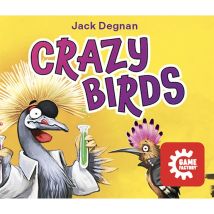 Juego de cartas Game Factory Crazy Birds Bluff Party 2-5 jugadores 8+ 30 min 72 cartas Amarillo - Nuevo
