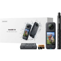 Set di fotocamere Insta360 X4 Adventure Bundle, colore nero - Nuovo
