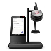 Yealink WH66 Mono Teams Systèmes de conférences audio personnelle Sans fil Arceau Bureau/Centre d'appels USB Type-A Bluetooth Socle de chargement Noir