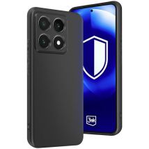 Coque pour Xiaomi 14T Antichoc Souple Mat Noir