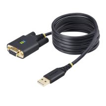 STARTECH StarTech.com 6.6ft/2m USB to Null Modem Serial Adapter Cable, FTDI, RS232