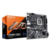GIGABYTE H810M S2H Placa base - Procesadores Intel Core Ultra (Serie 2), VRM de 4+1+2 fases, hasta 6400 MHz DDR5, 1xPCIe 4.0 M.2, LAN 1GbE, USB 3.2 