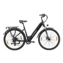 TTGO HZ-28ST Vélo Électrique - Moteur 250W Batterie 36V20AH Pneus de 28 Pouces Freins à Disque Mécaniques - Noir