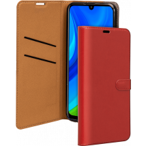 BigBen Connected Funda con cierre para Huawei P Smart 2021 cartera y lengüeta magnética Rojo - Nuevo