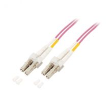 M-Cab 7003403 câble InfiniBand et à fibres optiques 3 m LC Violet