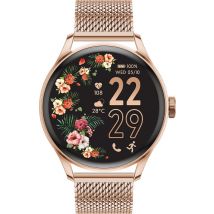 Montre connectée ICE SMART 2.0 Ronde avec Bracelet Milanaise Rose Gold Ice Watch