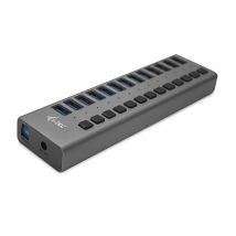 HUB di ricarica i-tec USB 3.0 a 13 porte + adattatore di alimentazione 60 W - Nuovo