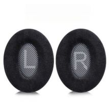 Coussinets d'oreille pour Bose QC35 / QC35-ii, QC25 1/2 Black