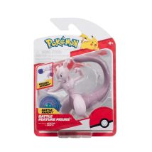 Figurita Pokémon Figura de Batalla Mewtwo articulada 10–11 cm plástico violeta claro - Nuevo