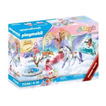 PLAYMOBIL - 71246 - Princesas - Caleche y caballo alado - Nuevo