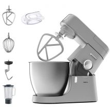 Robot pâtissier Kenwood Chef XL KVL4110S en inox 1200W avec bol de 6,7L et blender de 1,7L