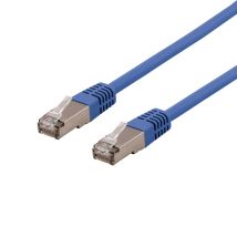 Deltaco STP-611BAU câble de réseau Bleu 1,5 m Cat6a U/FTP (STP)