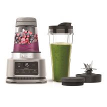 Blender Ninja Foodi Power Nutri CB100EU 2-en-1 avec 4 programmes automatiques et spatule Power Paddle pour mélanges épais