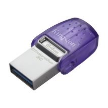 Kingston DataTraveler microDuo 3C - USB flash drive - 64 GB - USB 3.2 Gen 1 / USB-C - Nuevo