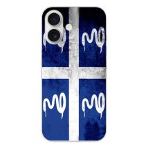 Coque en silicone - Compatible pour Apple iPhone 17 - design drapeau martinique