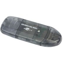 Gembird FD2-SD-1 lector de tarjeta USB 2.0 Negro - Nuevo