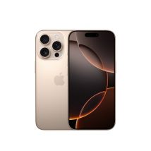 iPhone 16 Pro (5G) 128 Go, Titane Sable, Débloqué