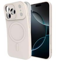 JUST IN CASE Funda para iPhone 17 Pro MagSafe de TPU blando Serie KickCase Beige - Nuevo