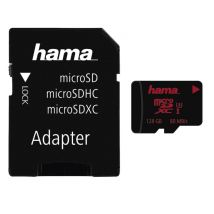microSDXC 128GB UHS Speed Class 3UHS-I 80MB/s + móvil/adapt. - Nuevo