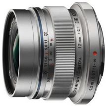Olympus M.ZUIKO DIGITAL ED 12mm 1:2.0 MILC/SLR Argent
