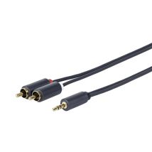 Vivolink PROMJRCA30 câble audio 30 m 3,5mm 2 x RCA Noir