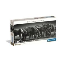 CLEMENTONI - Panorama compatto 1000 pezzi - Branco di giganti - Nuovo