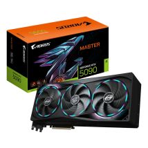Scheda grafica GIGABYTE AORUS GeForce RTX 5090 MASTER 32G - 32GB GDDR7, 512-bit, PCI-E 5.0, 2655MHz Core Speed, 3 x DP 2.1a, 1 x HDMI 2.1b, GV-