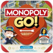 Juego de mesa Monopoly GO!, Juego en familia, Duración 15 min, Basado en el juego para móvil, A partir de 8 años - Nuevo