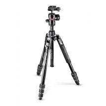 Manfrotto MKBFRTA4BK-BH trépied 3 pieds Noir, Argent