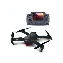 Drone RC TURBO CHALLENGE Elite Drone Screen 400329 con doppia camera e schermo a colori Nero/Grigio - Nuovo