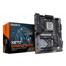 GIGABYTE X870 GAMING WIFI6 Carte Mère - Prend en charge les processeurs AMD Ryzen 9000, 8+2+2 phases VRM, jusqu'à 8000MHz DDR5 (OC), 1xPCIe 5.0 + 