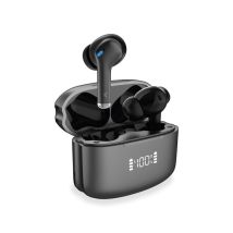 Ksix BXTW11N écouteur/casque True Wireless Stereo (TWS) Ecouteurs Appels/Musique USB Type-C Bluetooth Noir