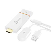 j5create JVAW76-N Adaptador de pantalla inalámbrico ScreenCast 4K HDMI - Nuevo