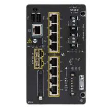 Cisco Catalyst IE-3300-8T2S-E commutateur réseau Géré L2 Gigabit Ethernet (10/100/1000) Noir