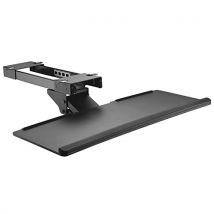Support sous bureau Maclean MC-757 pour clavier et souris 2kg max (Noir)