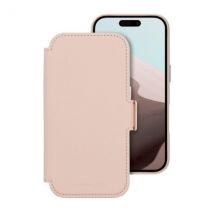 Étui Portefeuille avec Fonction Stand pour iPhone 17 matière ICON Rose