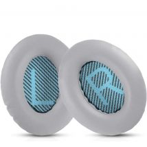 Coussinets pour casque Bose QC15 / QC25 / AE2 - 1 paire Gray+Blue