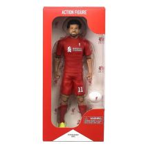 Figurine articulée MEGABLEU Mohamed Salah 20 cm 10 points d'articulation avec ballon Rouge