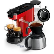 Senseo HD6592/85 cafetera eléctrica Semi-automática Cafetera combinada 1 L - Nuevo