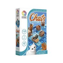 Divertido juego de puzzle : Gatos en círculos - Nuevo