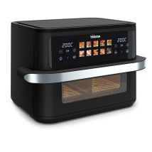 Tristar Double 10 L Autonome 2800 W Friteuse d'air chaud Noir, Acier inoxydable
