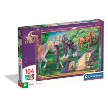 Puzzle Clementoni Unicorn Academy da 104 pezzi - Nuovo