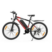 Bicicletta Elettrica M27-1 | Velocità Massima 25 km/h | Autonomia 55 km | Motore 250W | Batteria 48V 13Ah | Pnei da 27.5 PolliciT | Nero E Rosso - 