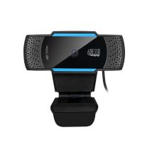 Adesso CyberTrack H5 webcam 2,1 MP 1920 x 1080 pixels USB 2.0 Noir, Bleu