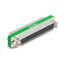 DeLOCK Filtre de suppression d'interférence RF/EMI D-Sub, 37 broches males à femelles avec capacité de filtre passe-bas