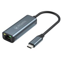 Atlantis Land A04-TC_LAN estación de acoplamiento Con cable USB 3.2 Gen 1 (3.1 Gen 1) Type-C Negro - Nuevo